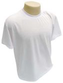 Camiseta Infantil Branca Poliester